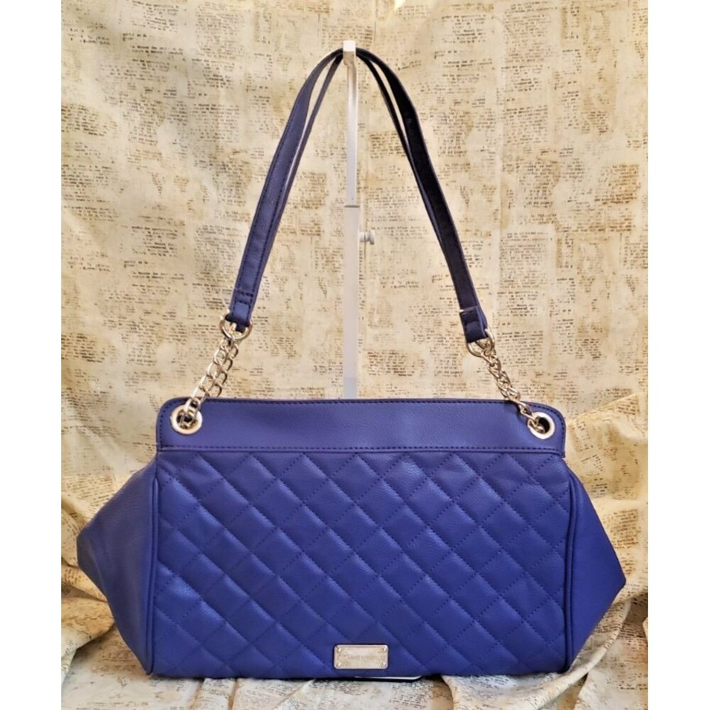 Elegant, Classy, Colorful - Nine West Quilted Design - Cobalt Blue Purse